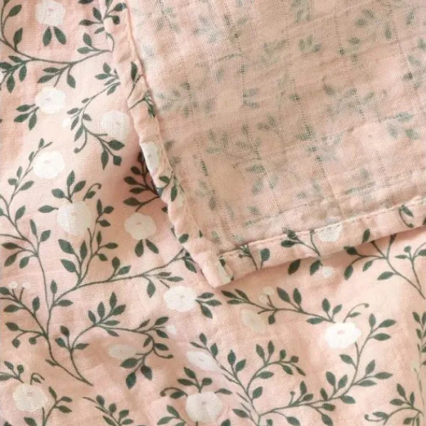 A Little Lovely Company Blossom Hydrofiele Doek XL - Caramel> Multidoek