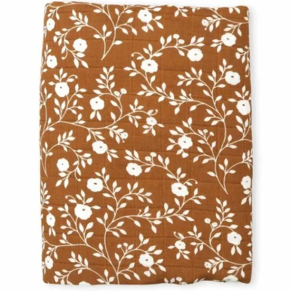 A Little Lovely Company Blossom Hydrofiele Doek XL - Caramel> Multidoek