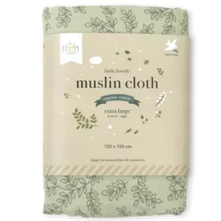 A Little Lovely Company Leaves Hydrofiele Doek XL - Sage><noscript><img width=