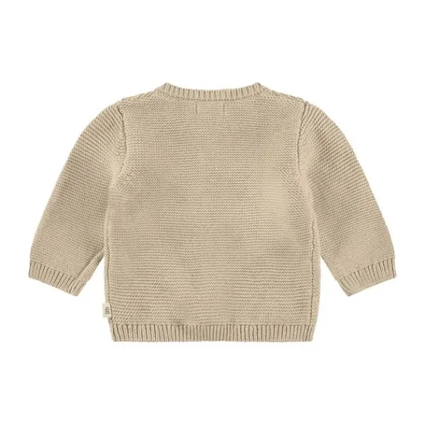 A Tiny Story Vest Oatmeal Melange 68> Vestjes