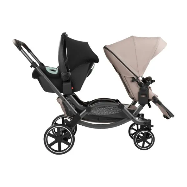 ABC Design Zoom 2 Duowagen - Camel> Tweeling Kinderwagens|Duo Kinderwagens