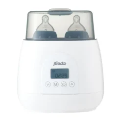 Alecto Flesverwarmer Digitaal Duo BW700 White> Flesverwarmers