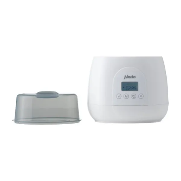 Alecto Flesverwarmer Digitaal Duo BW700 White> Flesverwarmers