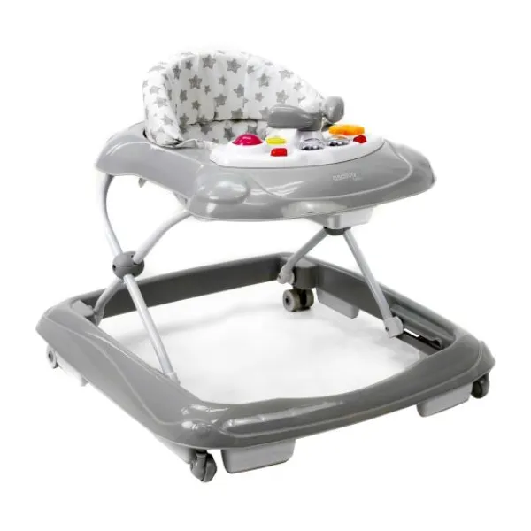 Asalvo Loopstoeltje - Baby Star - Grey> Loopstoelen