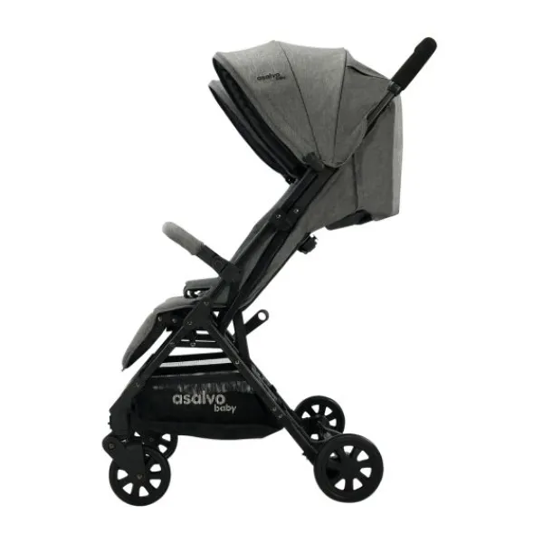 Asalvo Tweelingbuggy - Henry - Grey> Tweeling Buggy's