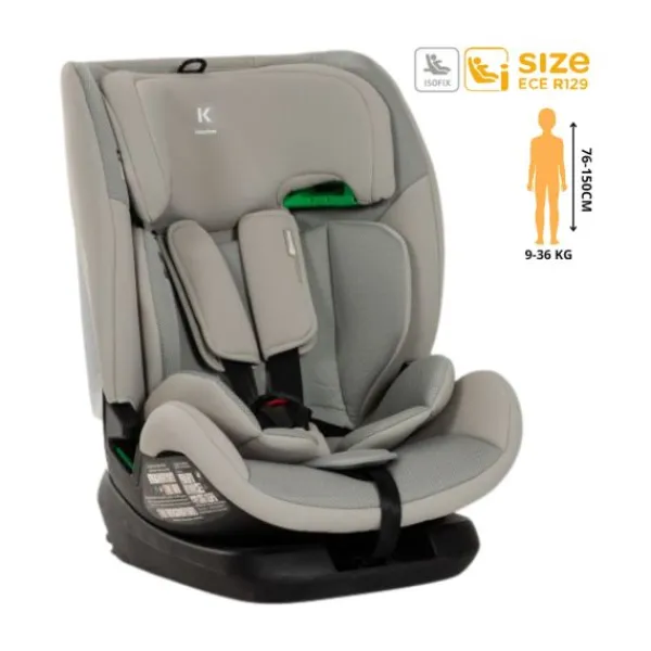 Kidsriver Autostoel Sigma-S clay> Autostoel Groep 1/2/3 (9-36Kg)