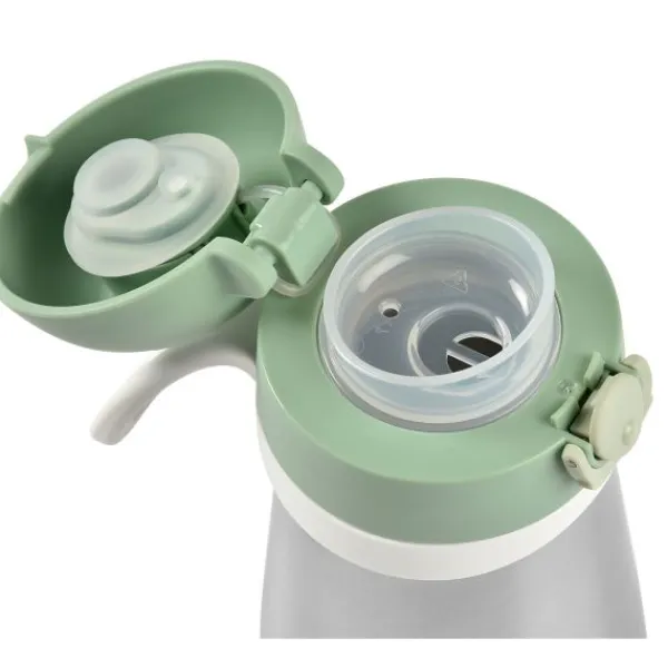 Béaba Baba Drinkfles Roestvrij Staal Groen 350ml> Flessen