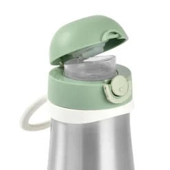 Béaba Baba Drinkfles Roestvrij Staal Groen 350ml><noscript><img width=