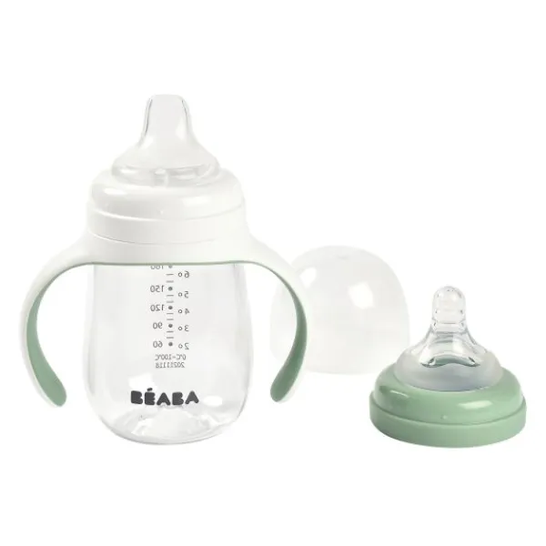 Béaba Baba Meegroeifles Groen 210ml> Flessen