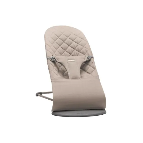 Baby Bjorn Bouncer Bliss Geweven Klassiek Quilt Zandgrijs> Sitters