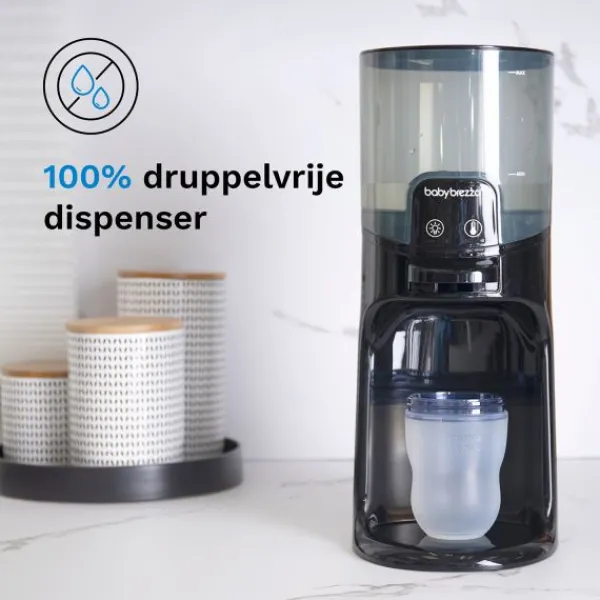 Baby Brezza Instant Warmer Black-White> Flesverwarmers