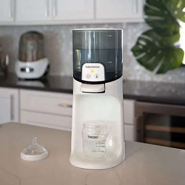 Baby Brezza Instant Warmer Black-White> Flesverwarmers