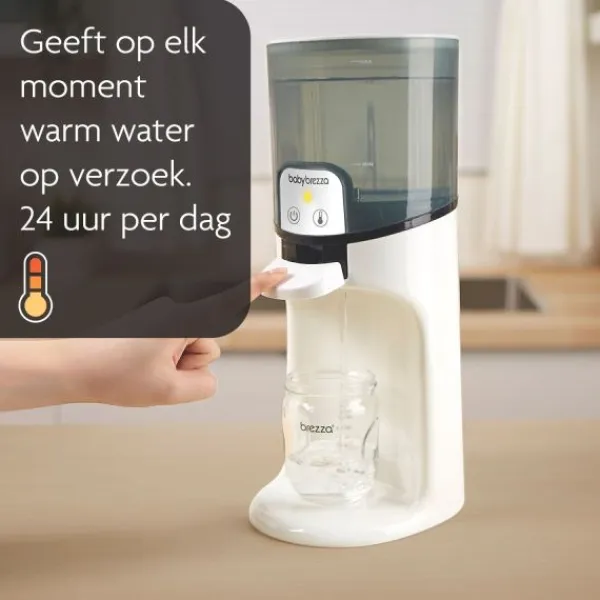 Baby Brezza Instant Warmer Black-White> Flesverwarmers