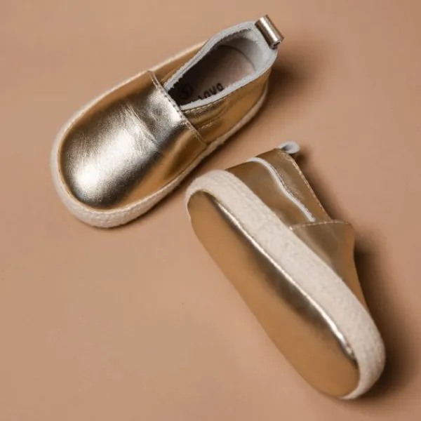 Baby Dutch Babyboots Lou Gold Metallic XS / 17> Schoentjes
