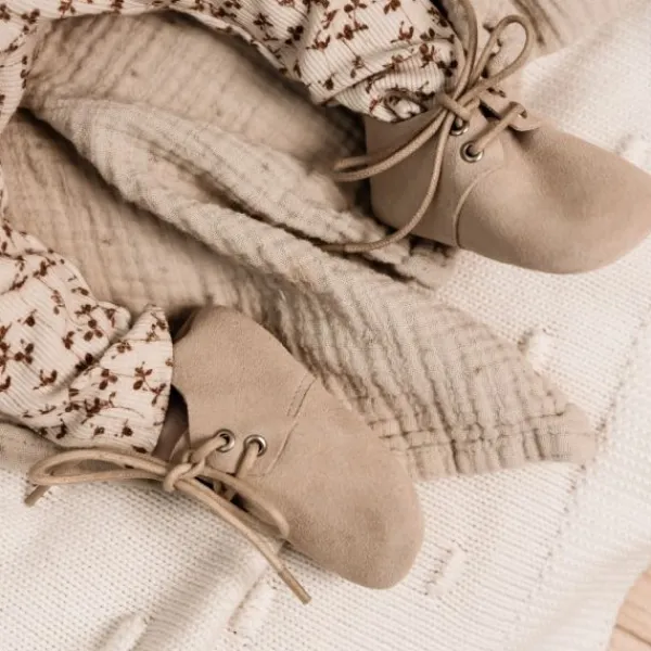 Baby Dutch Babyboots Nova Ecru Suede XS / 17> Schoentjes
