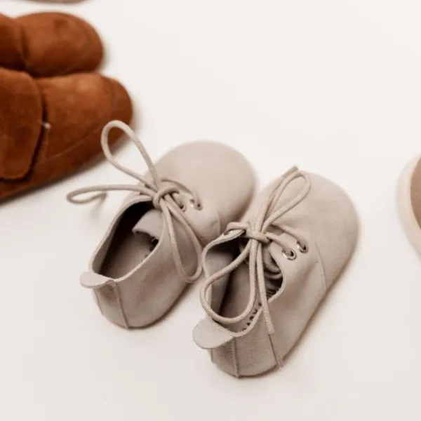 Baby Dutch Babyboots Nova Ecru Suede XS / 17> Schoentjes
