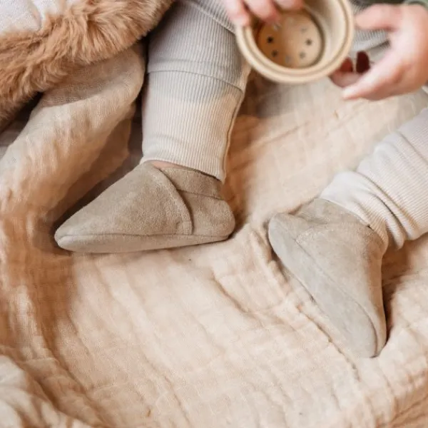 Baby Dutch Babyshoes Lio Sand Suede XS / 17> Schoentjes