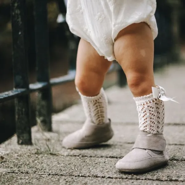 Baby Dutch River Babyboots - S - Sand> Schoentjes