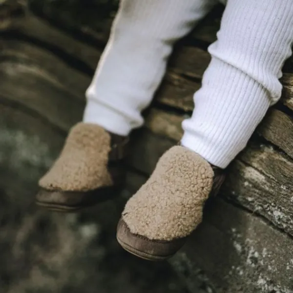 Baby Dutch Teddie Babyboots - S - Brown> Schoentjes