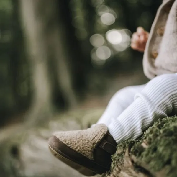 Baby Dutch Teddie Babyboots - S - Brown> Schoentjes