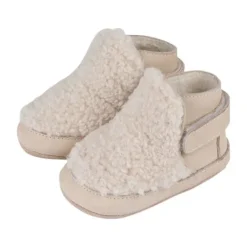 Baby Dutch Teddie Babyboots - XS - Natural> Schoentjes