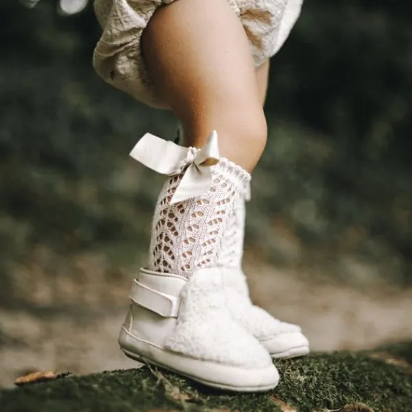 Baby Dutch Teddie Babyboots - XS - Natural> Schoentjes