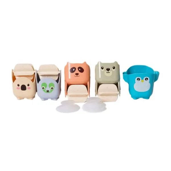 Baby Favorite Badspeelgoed Dieren 5-Delig - Bioplastic> Badspeelgoed