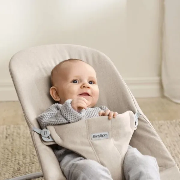 BabyBjörn Bliss Wipstoel – Geweven – Mélange Lichtroze> Sitters