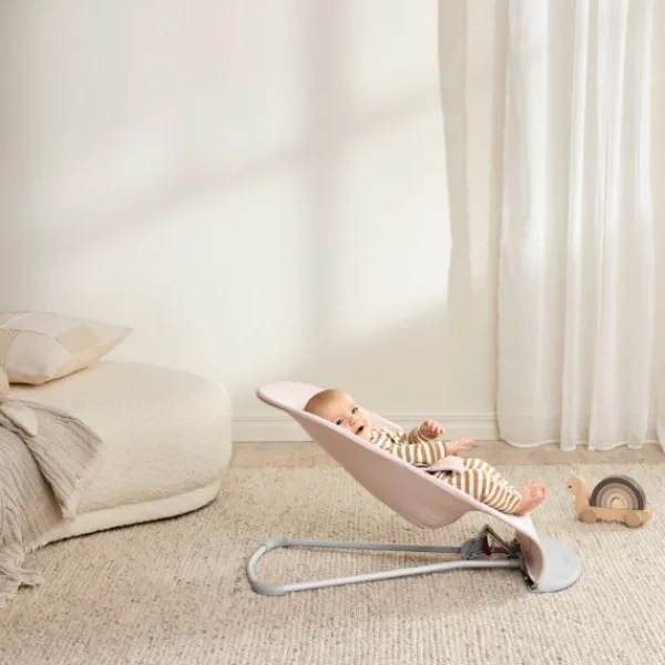 BabyBjörn Bliss Wipstoel – Geweven – Mélange Lichtroze> Sitters