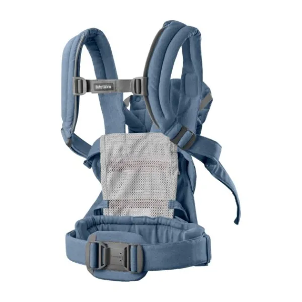 BabyBjörn Harmony Draagzak – Geweven – Mélange Lichtbeige> Rugdragers|Buikdragers