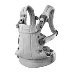 BabyBjörn Harmony Draagzak – Geweven – Mélange Lichtbeige><noscript><img width=