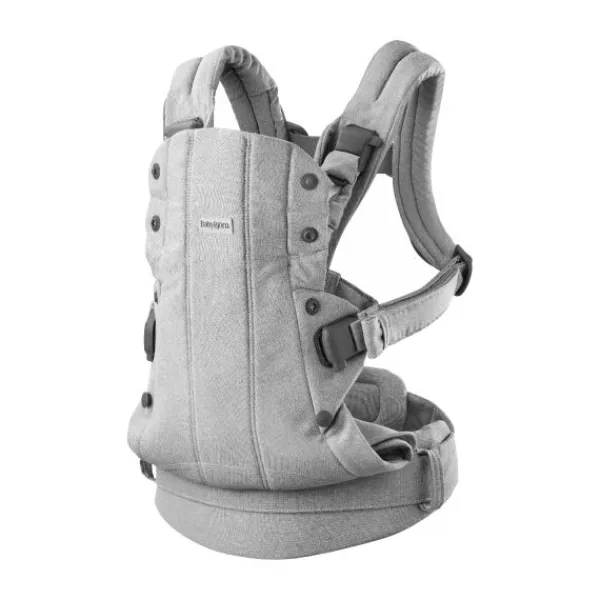 BabyBjörn Harmony Draagzak – Geweven – Mélange Lichtbeige> Rugdragers|Buikdragers