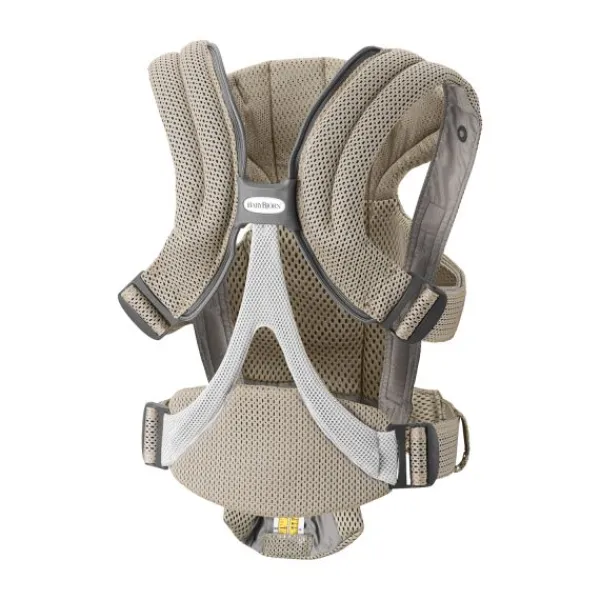 BabyBjörn Move 3D Mesh Draagzak Grijs / Beige> Buikdragers