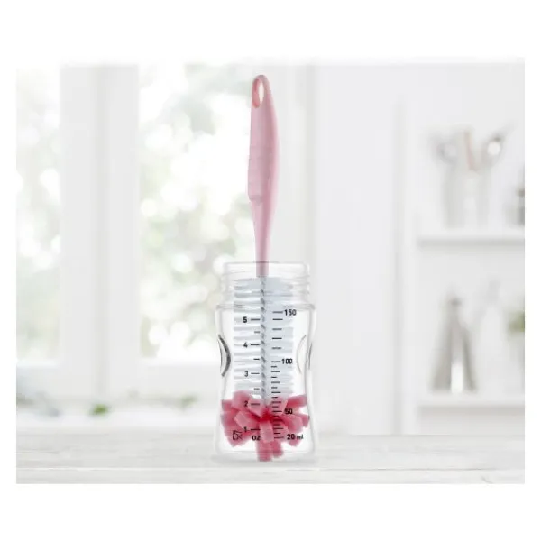 Babyjem Flessenborstel Roze> Flessenborstel