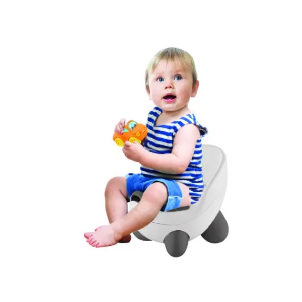 Babyjem Potje TonTon Wit/Grijs> Potjes En Toilettrainers
