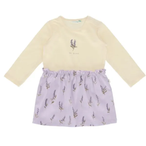 Babylook Lavender Jurk – Be Kind – Maat 50 - Buttercream> Jurkjes