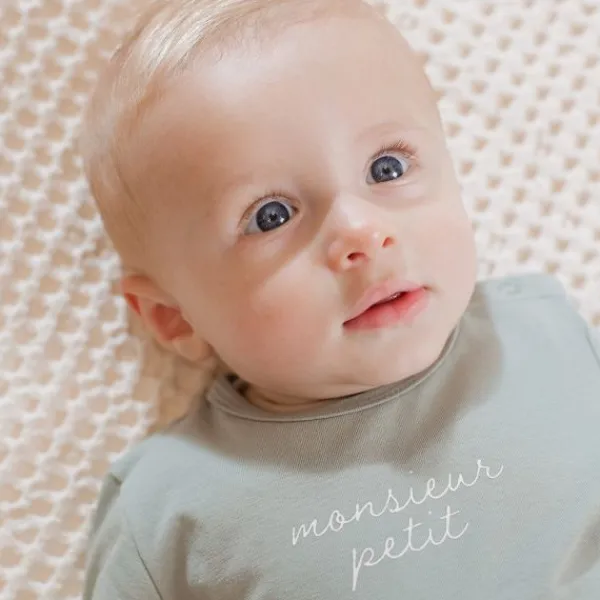 Babylook Monsieur Petit T-Shirt - Maat 50 - Shadow> Shirtjes