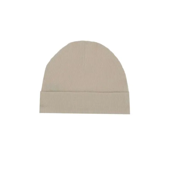 Babylook Shells Muts Rib Newborn - Oyster Gray> Sjawls|Mutsjes