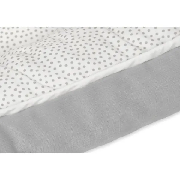 Babymatex Babynest Velvet White Grey Dots / Grey> Accessoires Boxen