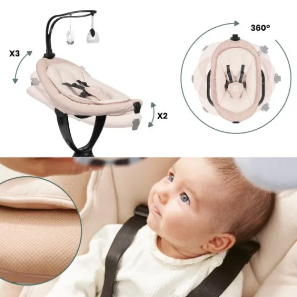 Babymoov Schommelstoel Swoon Evolution Curl White> Swings