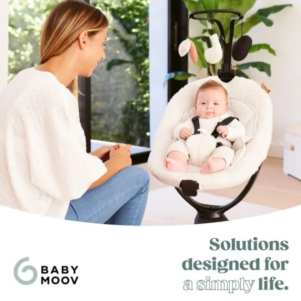 Babymoov Schommelstoel Swoon Evolution Curl White> Swings