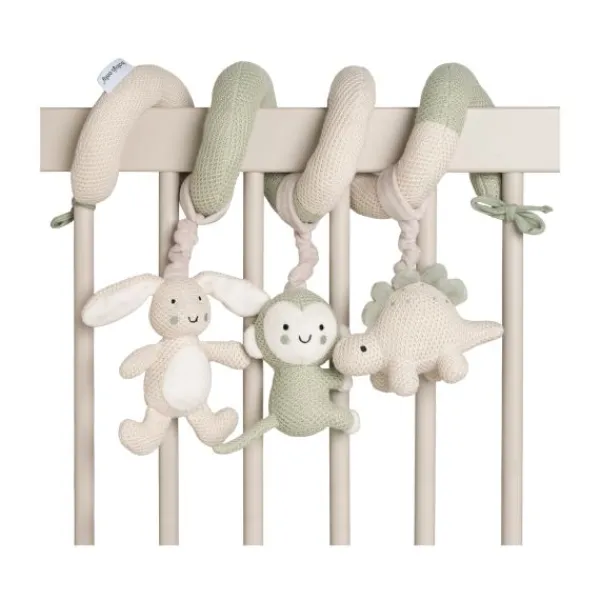 Baby’s Only Boxspiraal - Animals - Laurel Green/Warm Linen> Accessoires Boxen