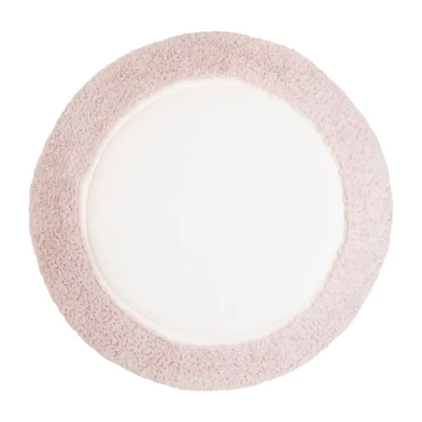 Baby's Only Hoeslaken Boxmatras Rond - Snow - Taupe - Ø95 cm> Accessoires Boxen|Hoeslakens