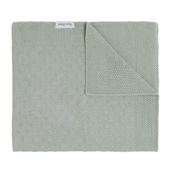 Baby's Only Ledikantdeken Mood Laurel Green 100 x 135 cm> Ledikantdekens