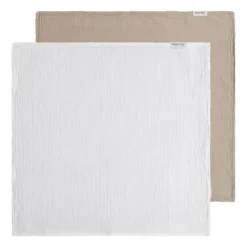 Baby's Only Tender Hydrofiele Doek - 2-Pack - 65x65 cm - Beige / Linen><noscript><img width=