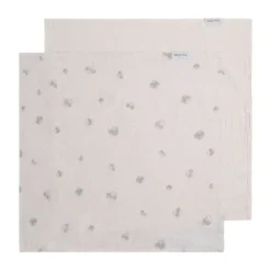 Baby's Only Tender Swaddle - 2-Pack - 115x115 cm - Beige / Linen><noscript><img width=