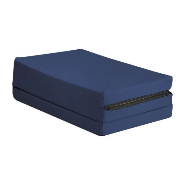 Basicline Matras Campingbed Blauw> Accessoires Campingbed|Accessoires Campingbed