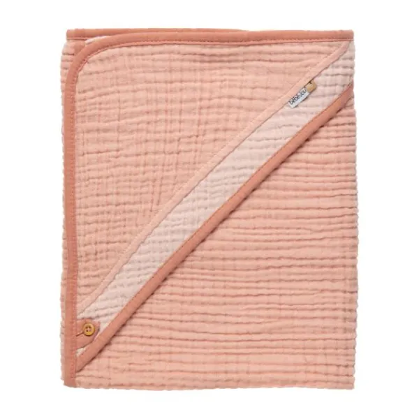 Bb-Jou Badcape Pure Cotton Pink> Badcapes