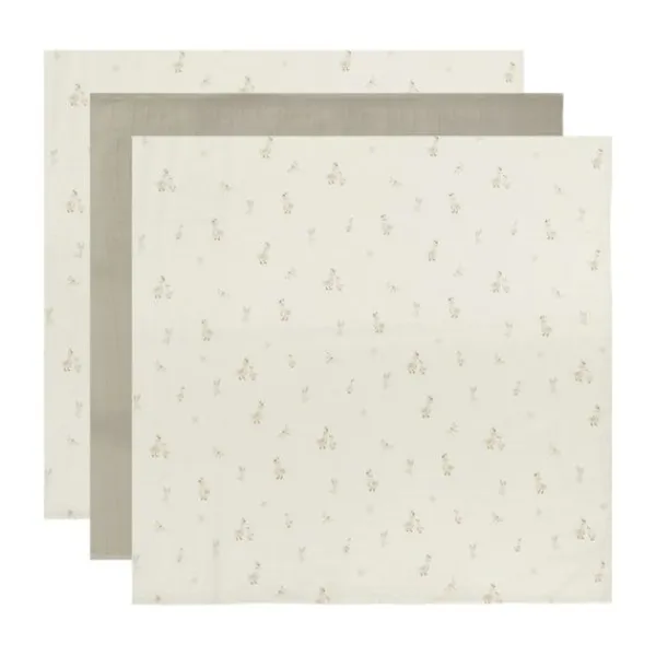 Bébé-Jou Dear Goose Hydrofiele Doeken - 70 x 70 cm - 3 Stuks> Voordeelpakketten