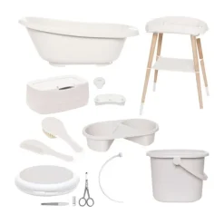 Bébé‑Jou Sense Badset Edition - 8‑delig - Mocha Mousse> Complete Badsets